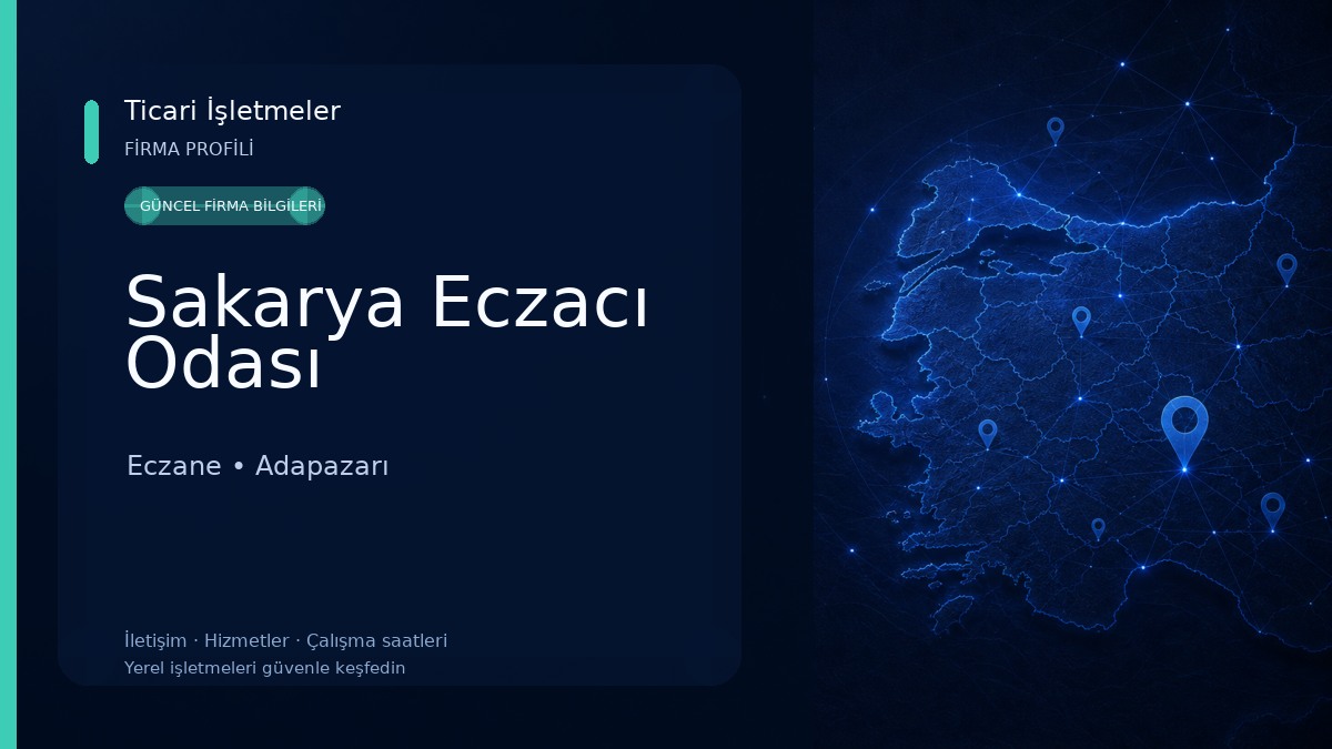 Sakarya Eczacı Odası Eczane