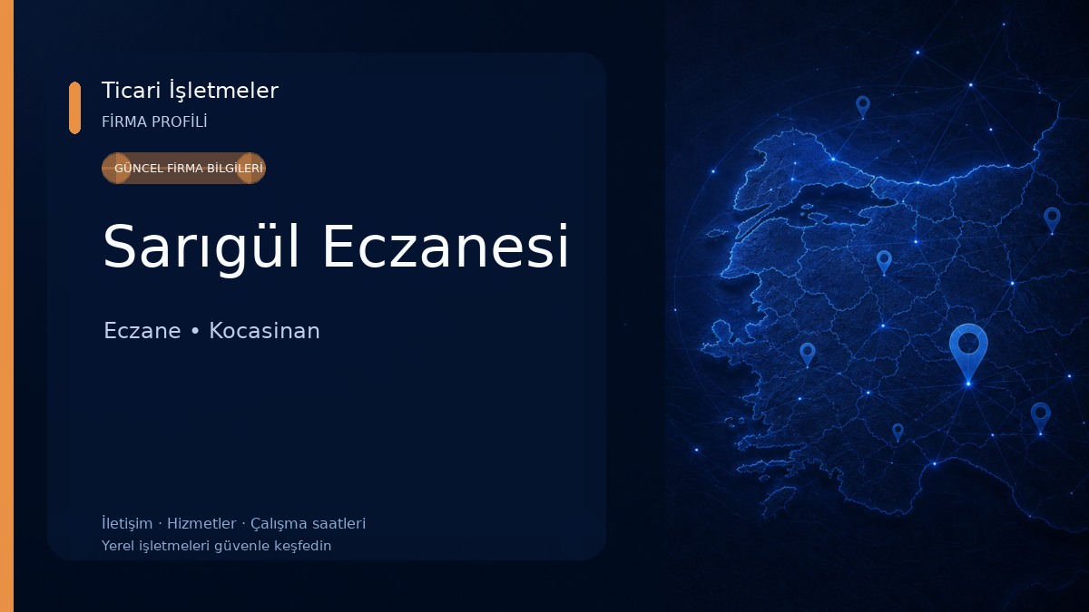 Sarıgül Eczanesi Eczane