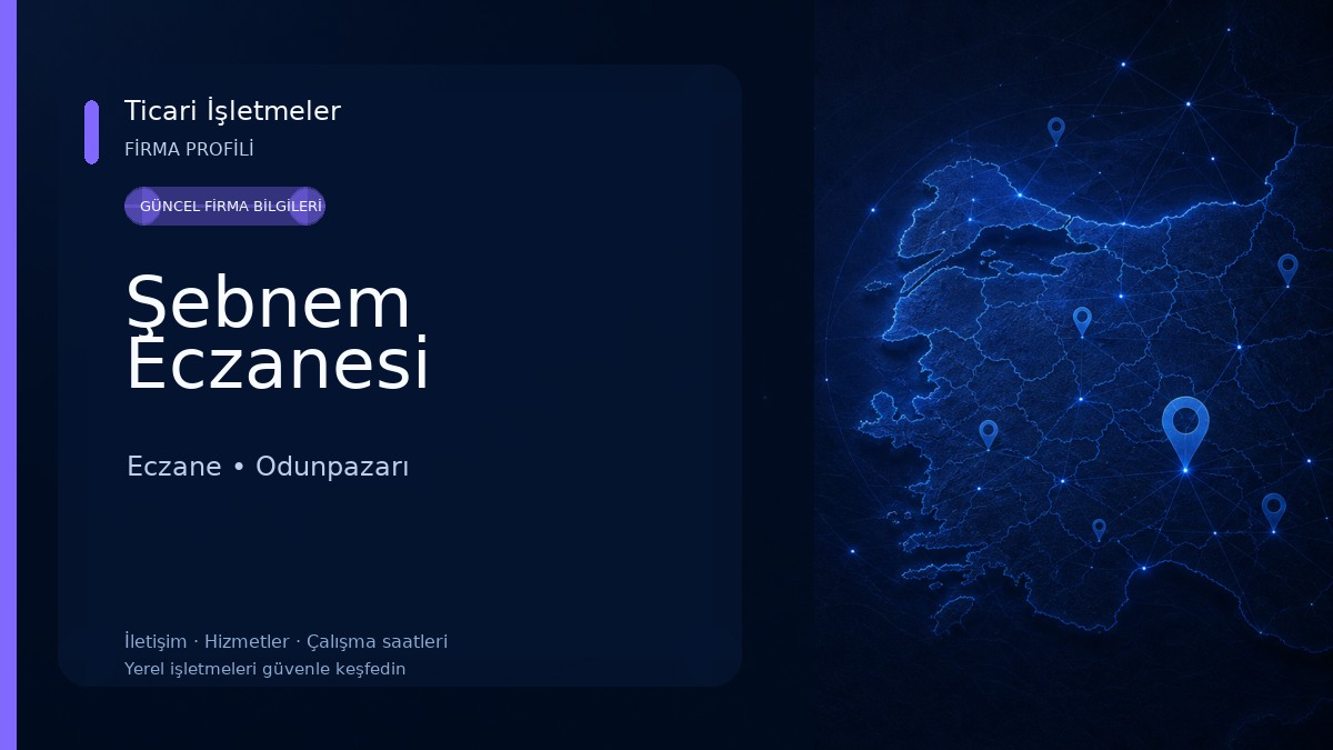 Şebnem Eczanesi Eczane