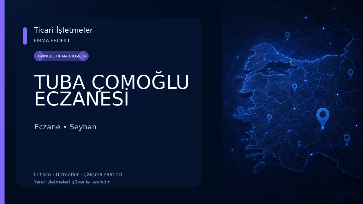 TUBA ÇOMOĞLU ECZANESİ