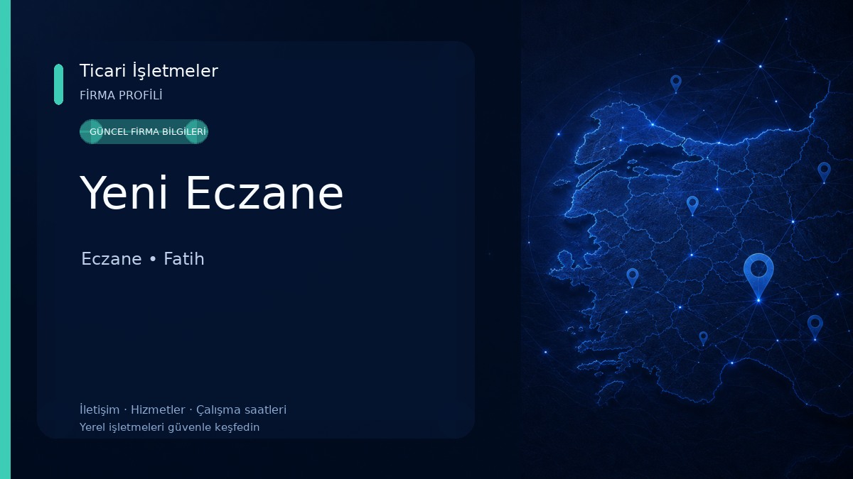 Yeni Eczane Eczane