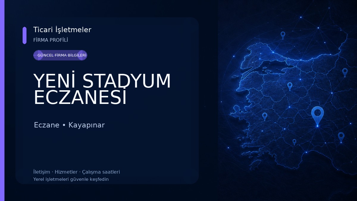 YENİ STADYUM ECZANESİ