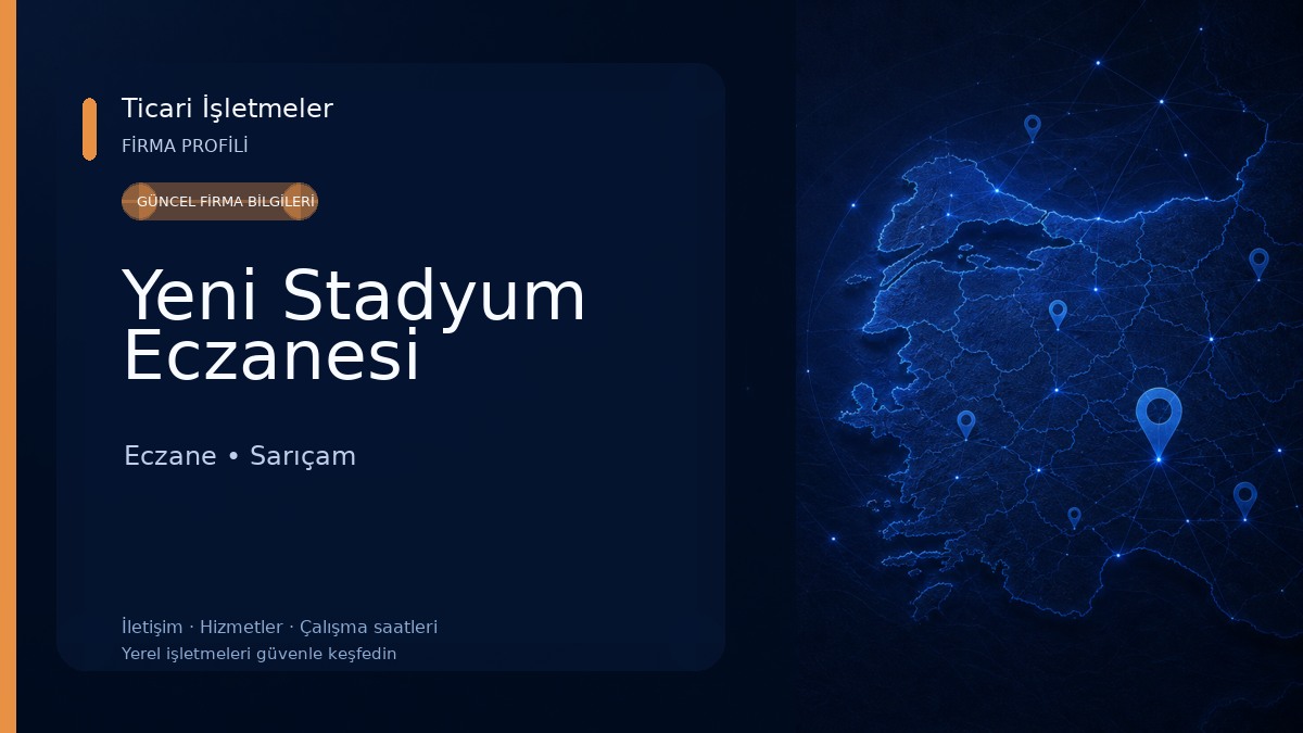 Yeni Stadyum Eczanesi Eczane
