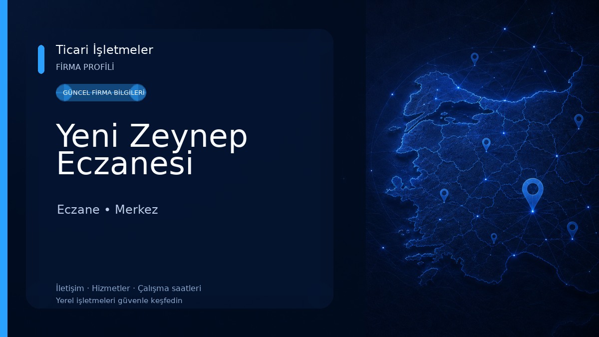 Yeni Zeynep Eczanesi