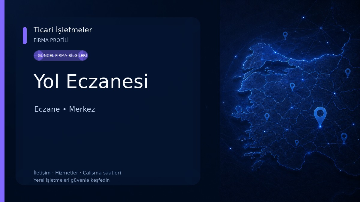 Yol Eczanesi Eczane