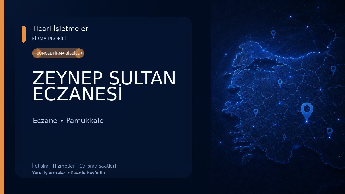 ZEYNEP SULTAN ECZANESİ Eczane